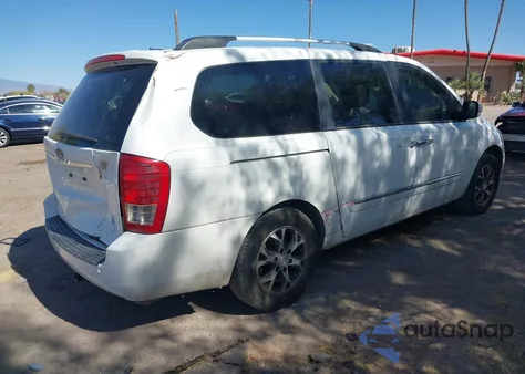 2014 Kia Sedona Ex из США, поврежденный, VIN KNDMH4C75E6547862